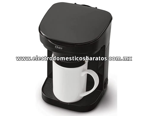 Cafetera Económica Personal Oster Negra Para 1 Taza