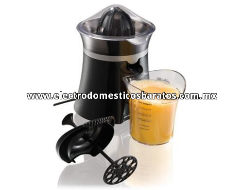 Exprimidor economico Hamilton Beach Negro