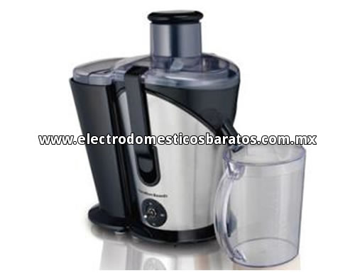 Extractor de Jugo Economico Hamilton Beach de Acero Inoxidable