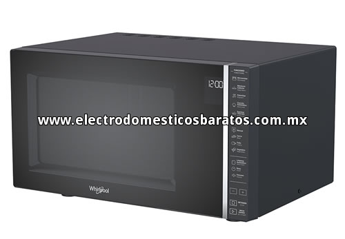 Horno de Microondas Económico Whirlpool Negro de 1.1 Pies Cúbicos