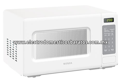 Horno de Microondas Económico Winia (Daewoo) Blanco de 0.7 Pies Cúbicos