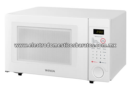 Horno de Microondas Económico Winia (Daewoo) Blanco de 1.1 Pies Cúbicos