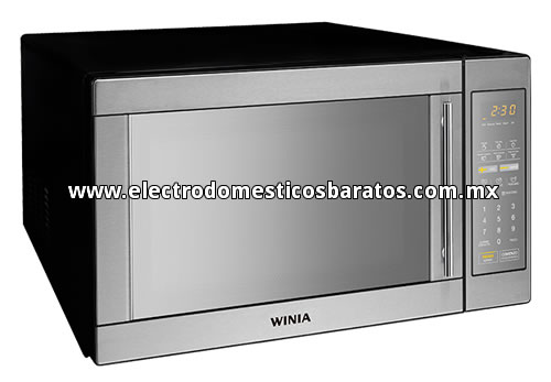 Horno de Microondas Económico Winia (Daewoo) Blanco de 1.6 Pies Cúbicos Acero Inoxidable