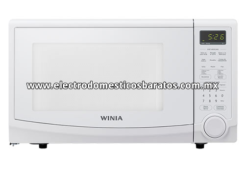 Horno de Microondas Económico Winia (Daewoo) Blanco de 1.1 Pies Cúbicos