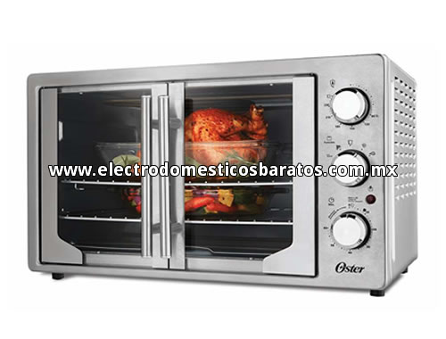 Horno Eléctrico Tostador Económico Oster Acero Inoxidable