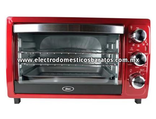 Horno Eléctrico Económico Oster 
Rojo